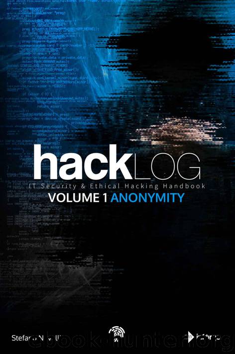 Hacklog Volume 1 Anonymity: IT Security & Ethical Hacking Handbook by Novelli Stefano & Silvestri Marco