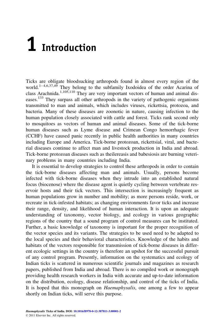 Haemaphysalis Ticks of India by G. Geevarghese And A.C. Mishra (Auth.)