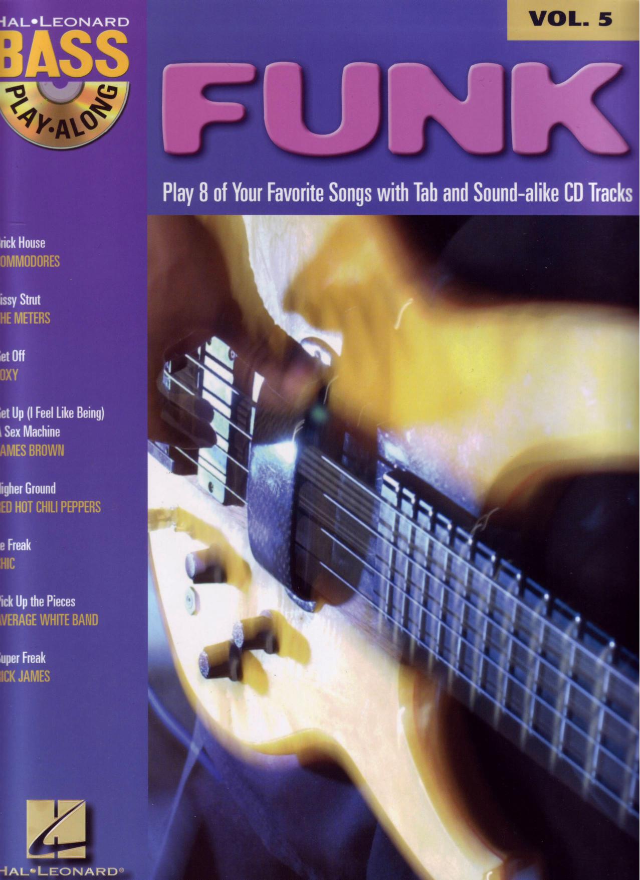 Hal Leonard - Funk by Bass Play-Along Volume 5