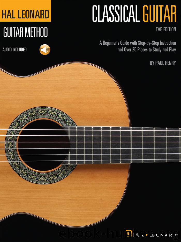 Hal Leonard Classical Guitar Method (Tab Edition) by Paul Henry