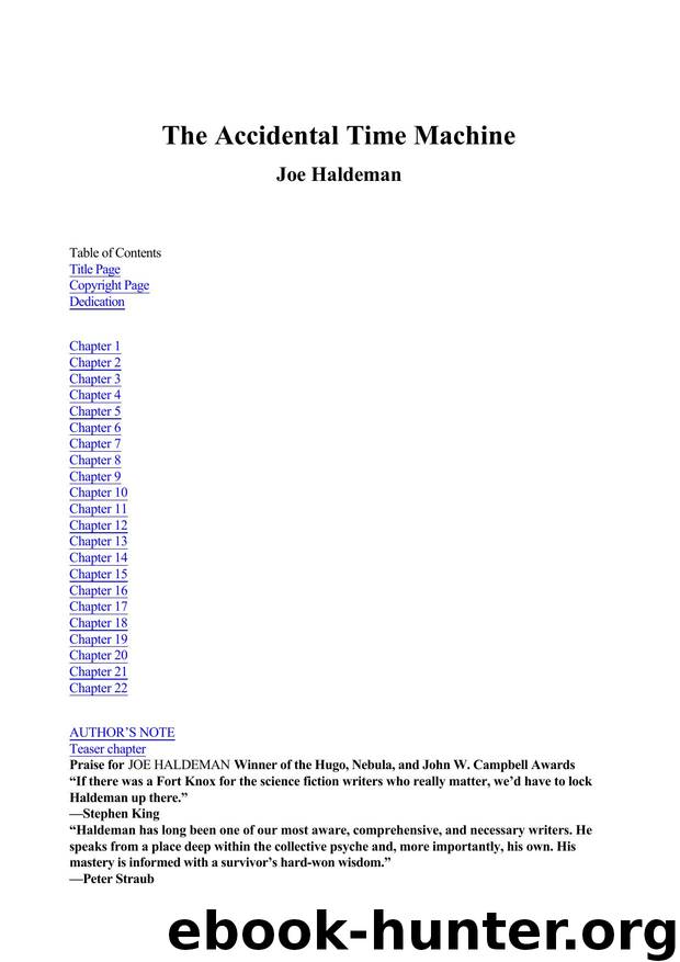Haldeman, Joe - Accidental Time Machine by Haldeman Joe