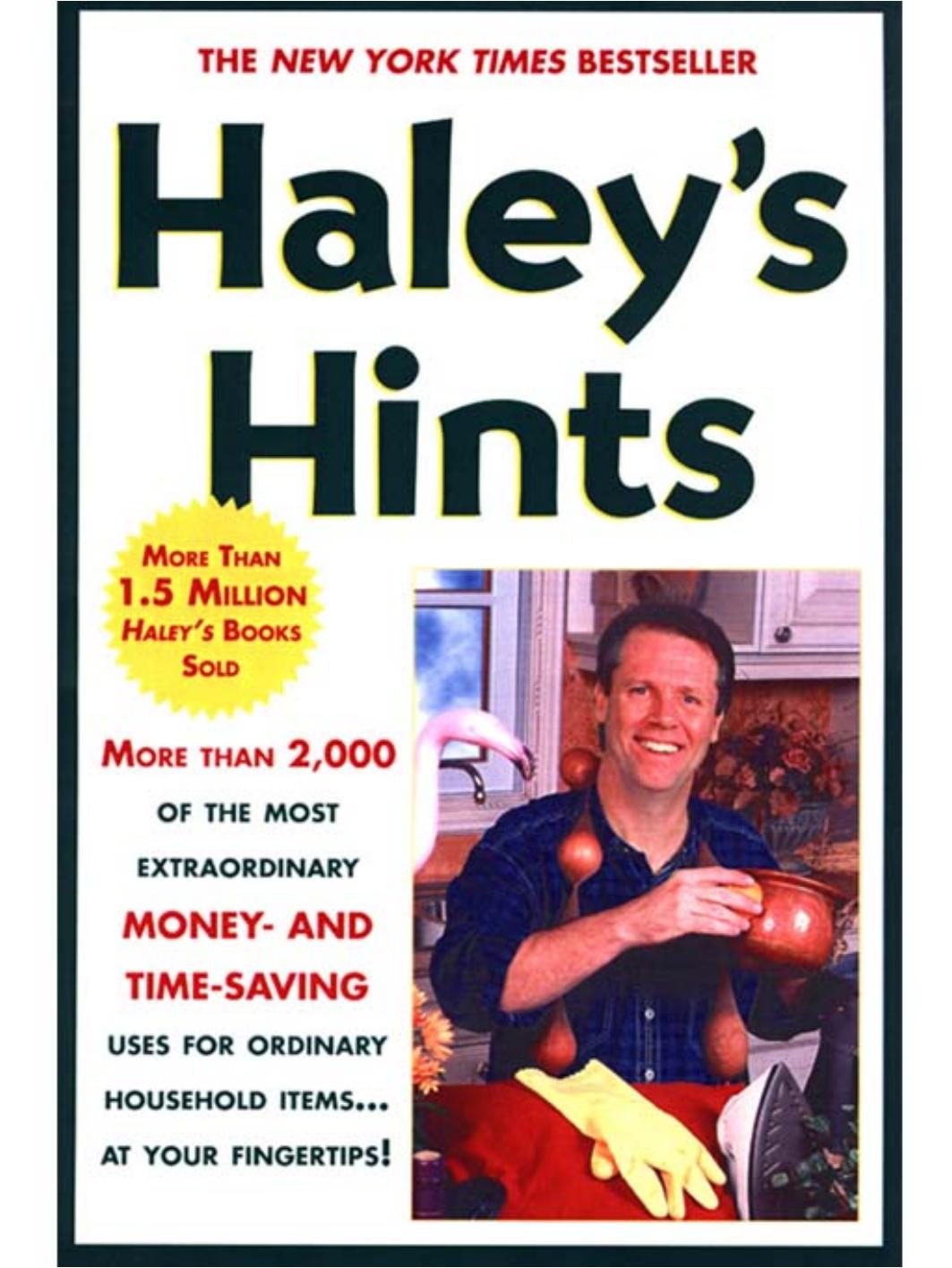 Haley's Hints by Graham Haley Rosemary Haley