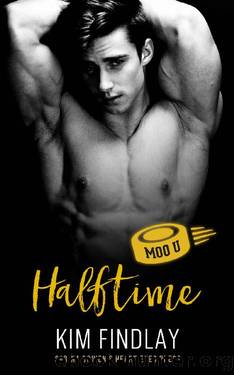 Halftime: A Moo U Hockey Romance by Kim Findlay & Heart Eyes Press