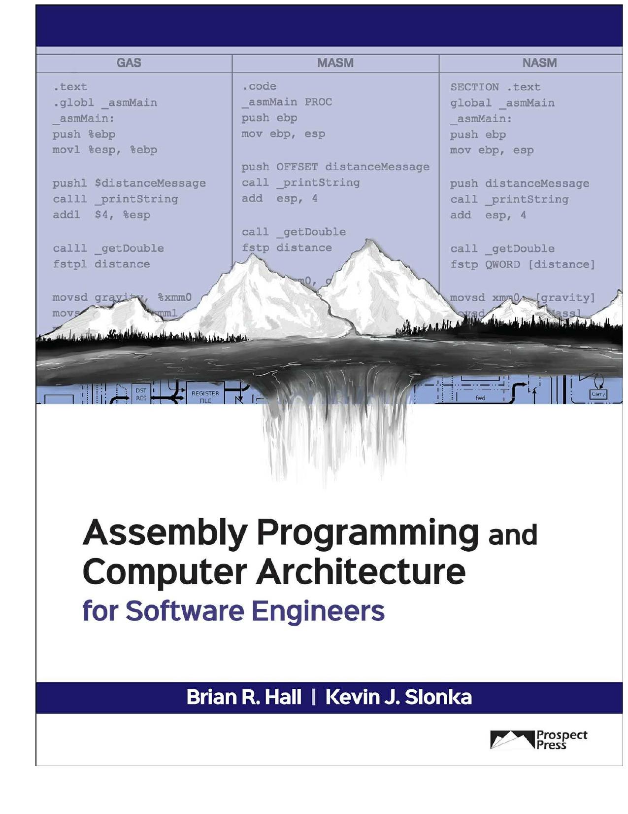 Hall B. Assembly Programming and Computer Architecture...2018 by Unknown