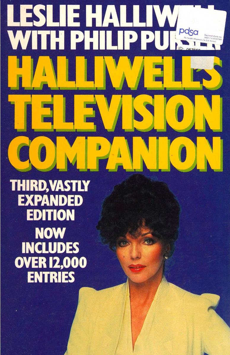 Halliwell's Television Companion (3rd Ed) by Leslie Halliwell
