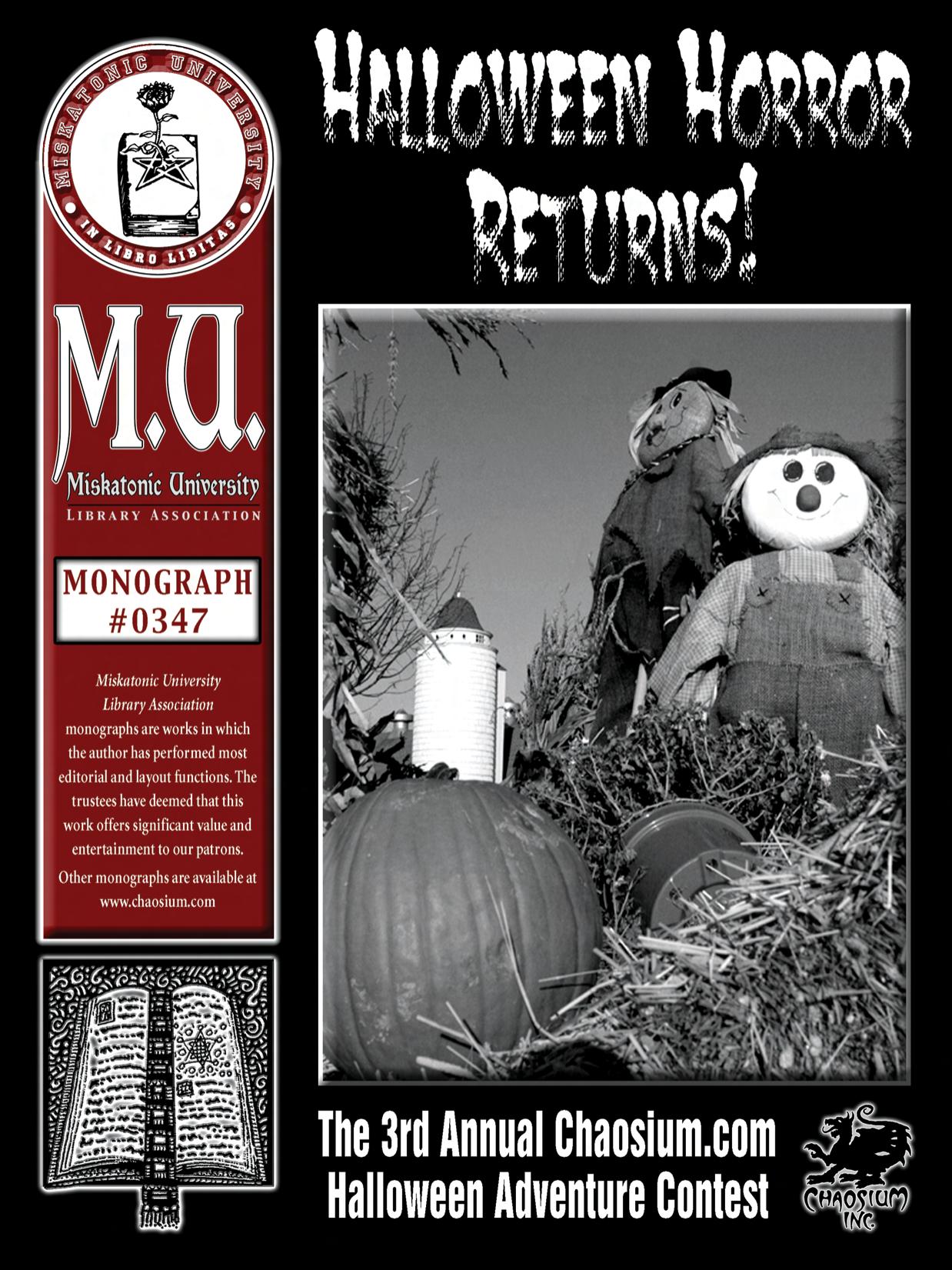 Halloween Horror Returns! by Chaosium