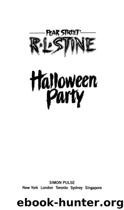 Halloween Party by R.L. Stine