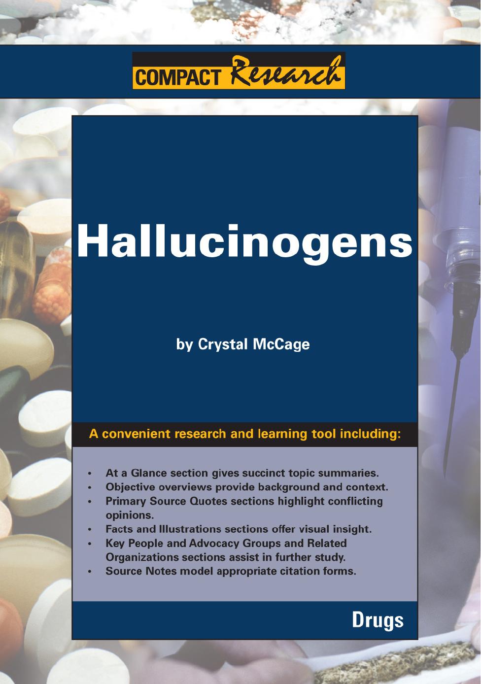 Hallucinogens by Crystal D. McCage