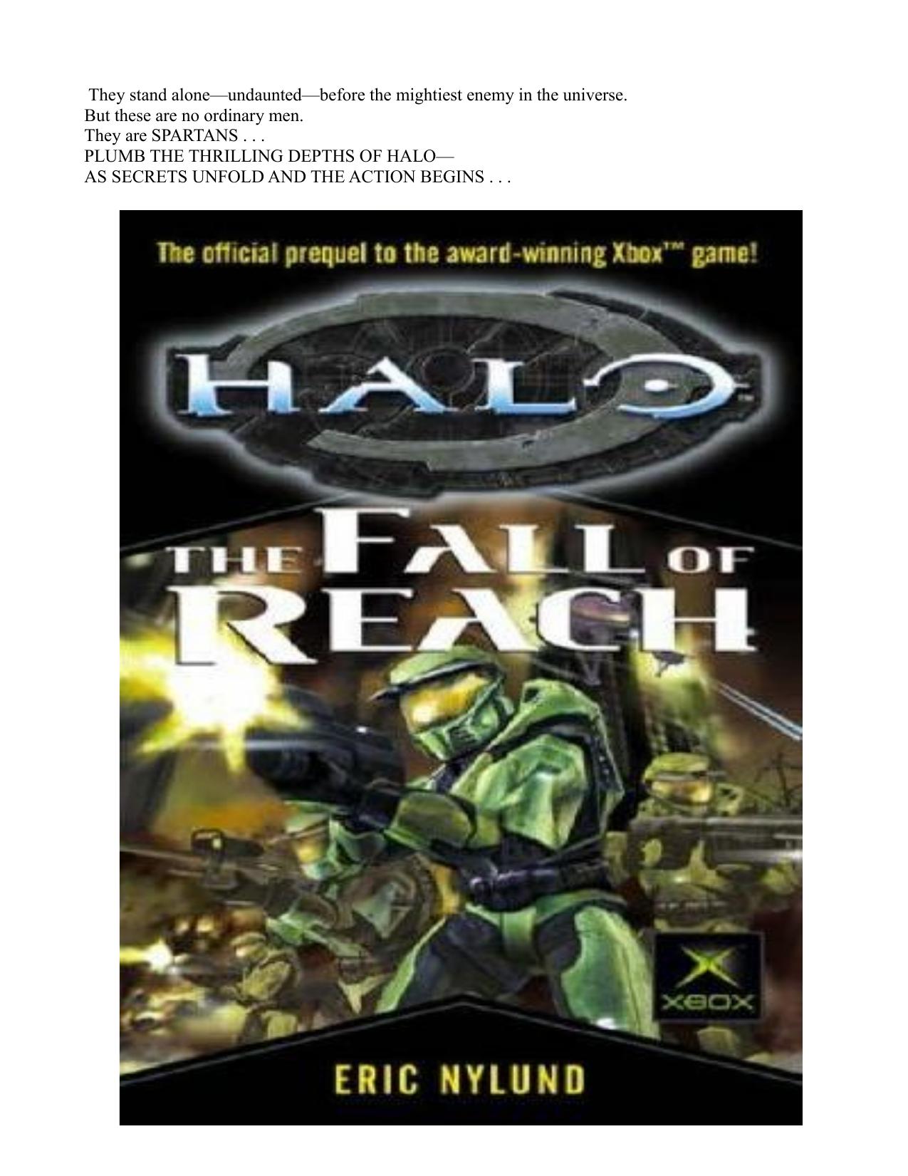 Halo : The Fall of Reach by Eric S. Nylund