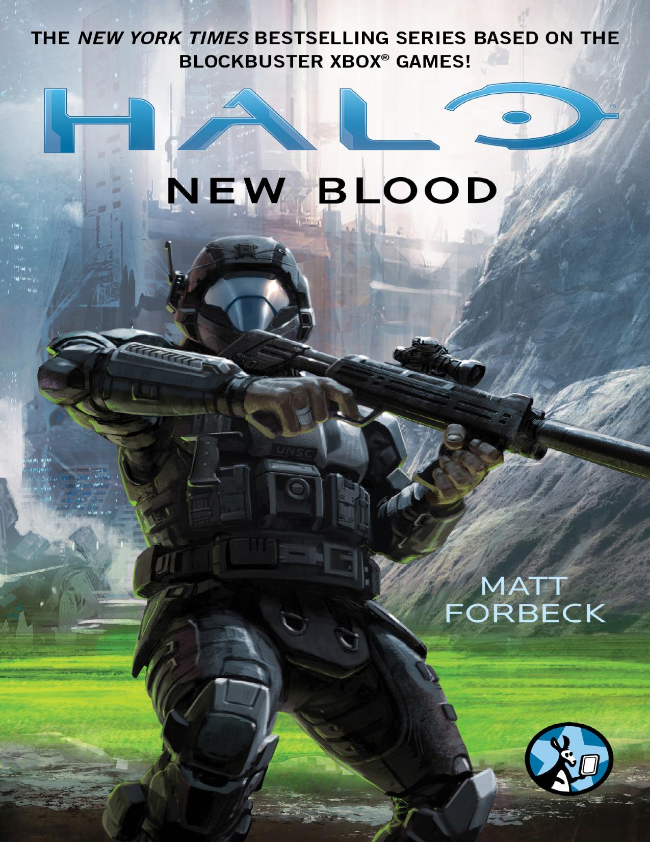 Halo B15 New Blood by Matt Forbeck
