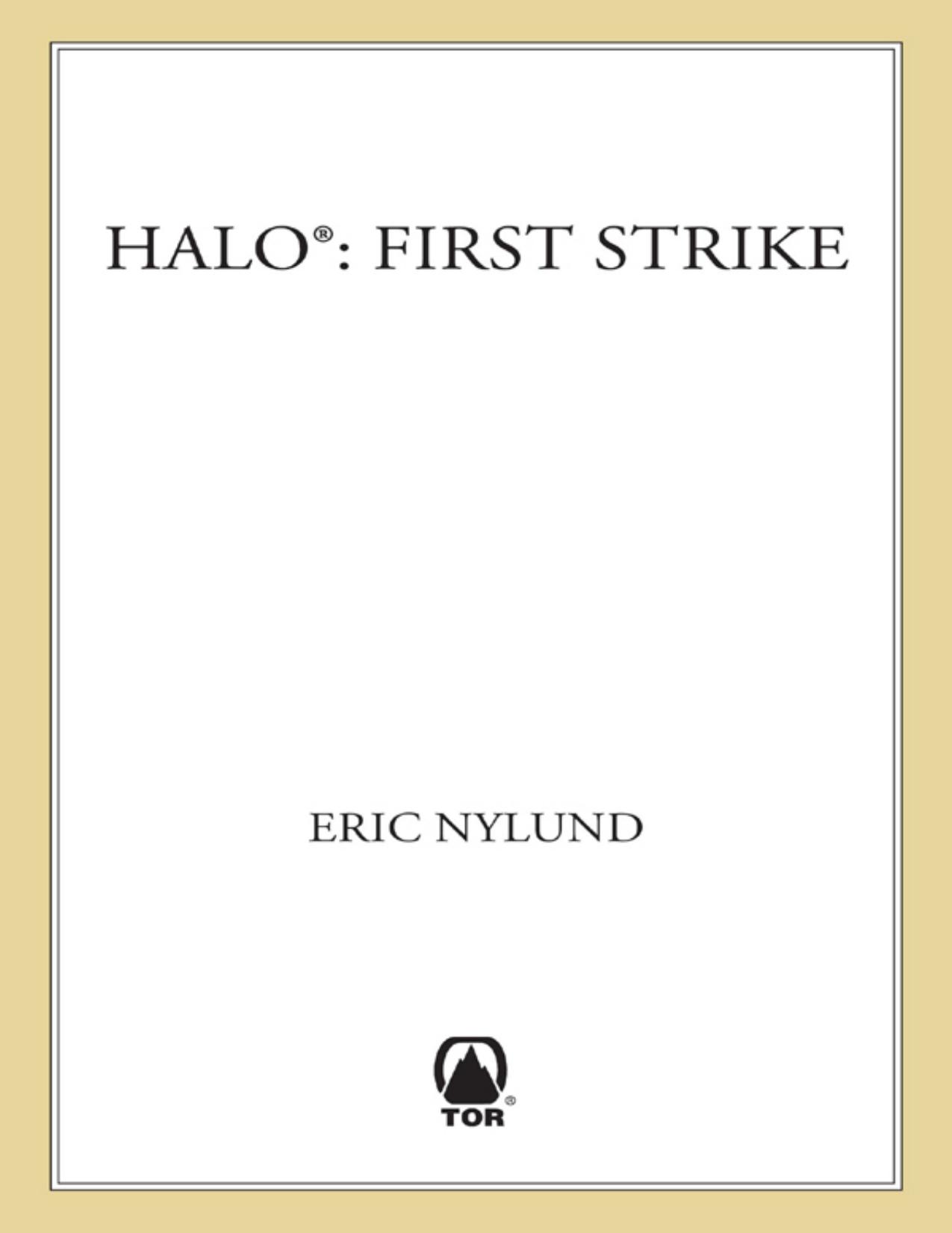Halo B3 First Strike by Nylund Eric