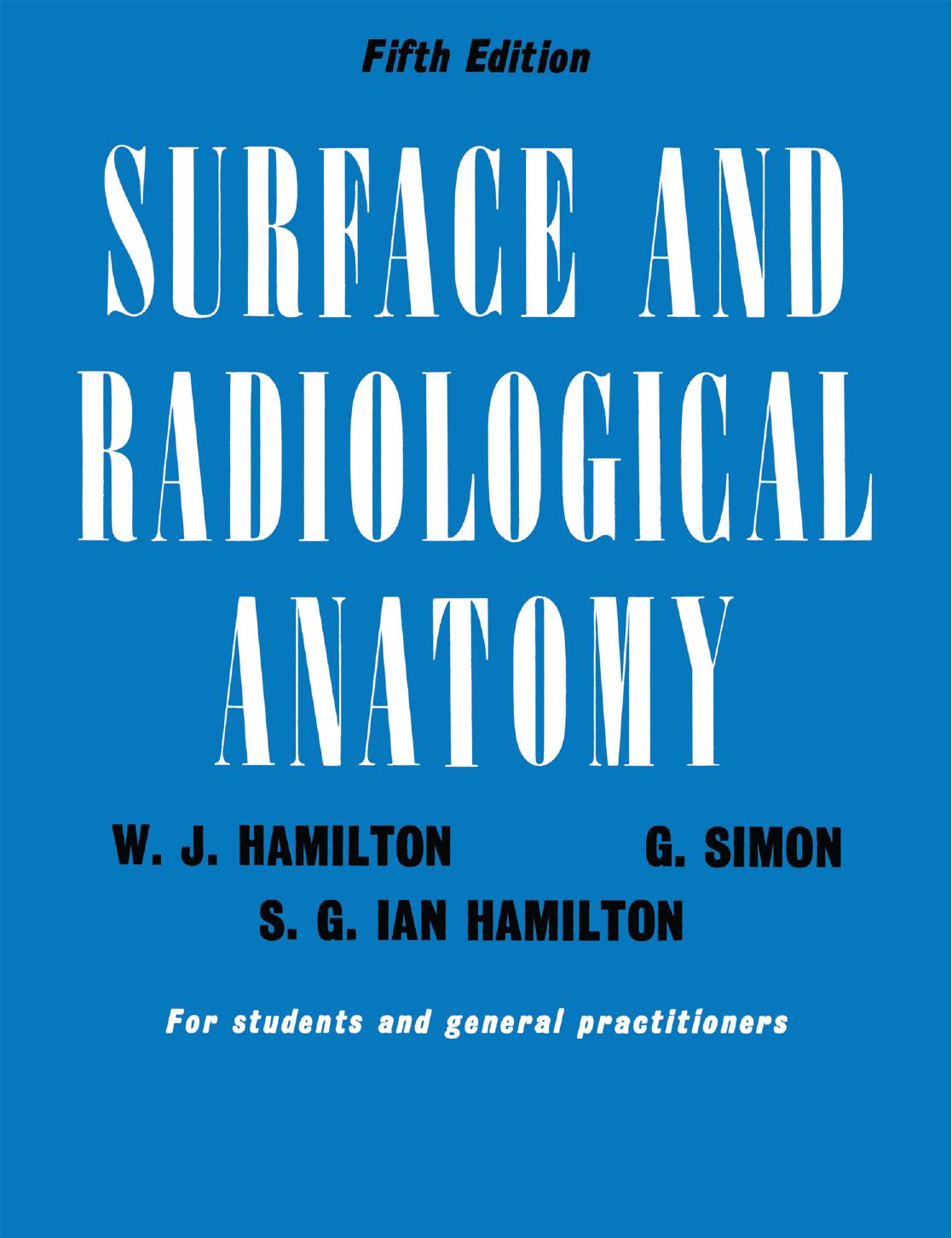 Hamilton Surface and Radiological Anatomy by Unknown