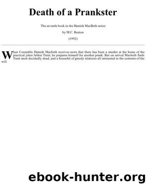 Hamish MacBeth 07 (1998) - Death of a Prankster by M.C. Beaton