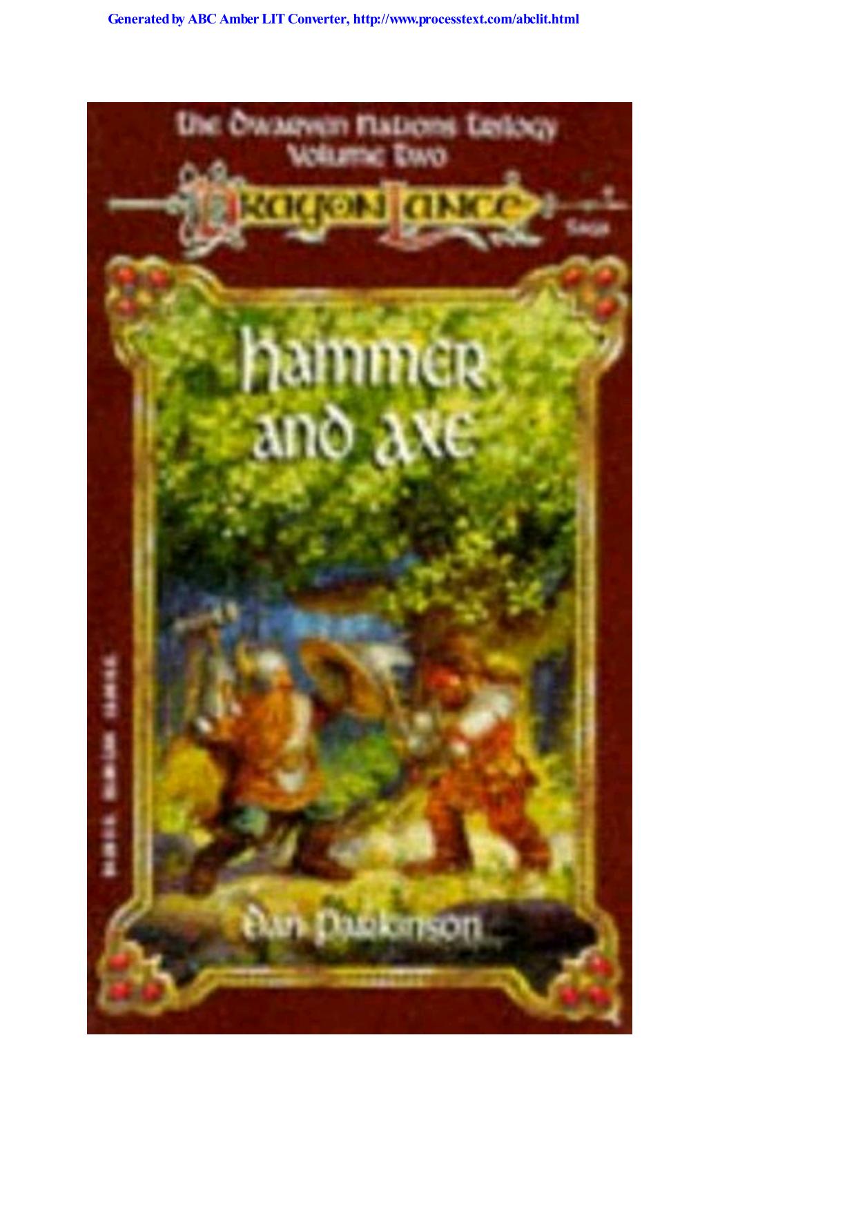 Hammer and Axe by Dan Parkinson