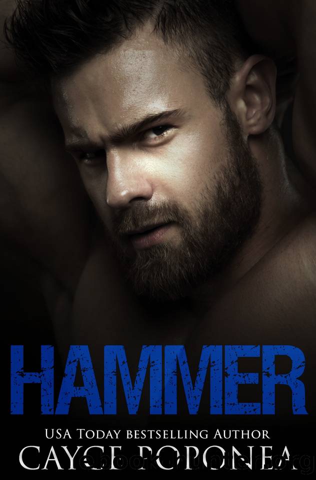 Hammer: Motorcycle Club Romance (Saints of Chaos Book 3) by Poponea Cayce