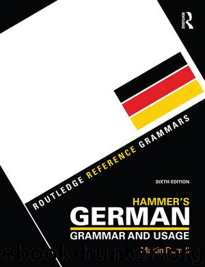 Hammer’s German Grammar and Usage by Martin Durrell