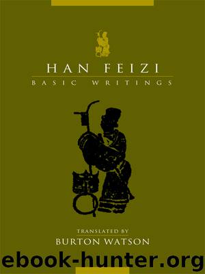 Han Feizi by Burton Watson