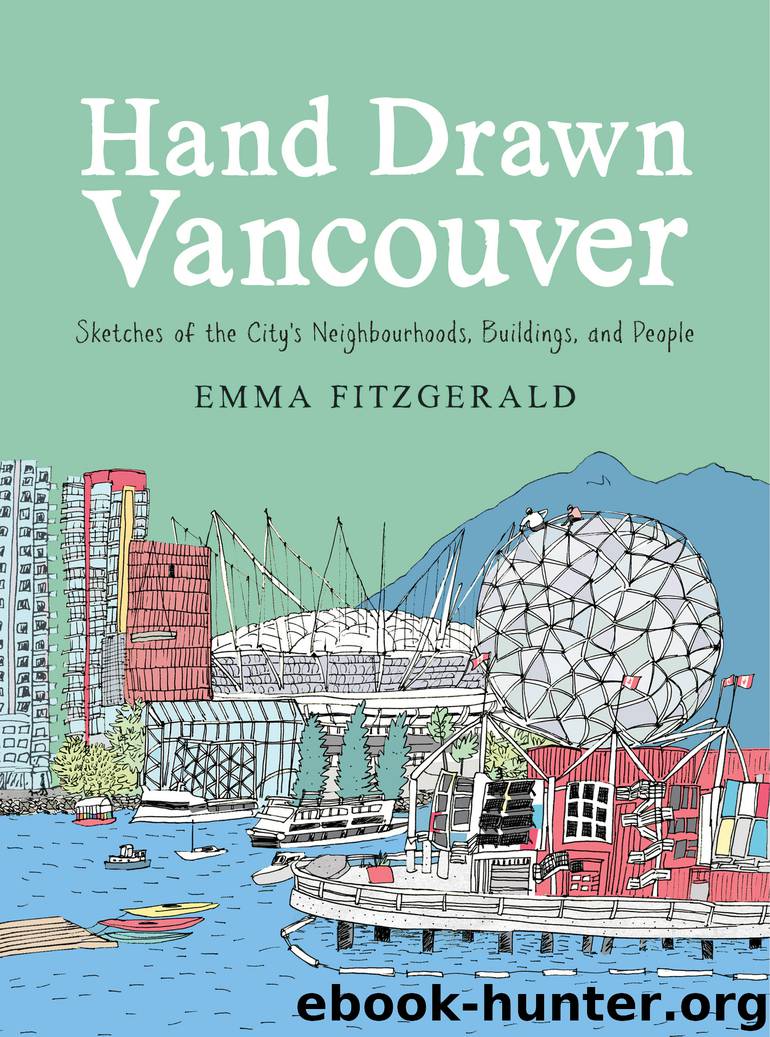 Hand Drawn Vancouver by Emma FitzGerald