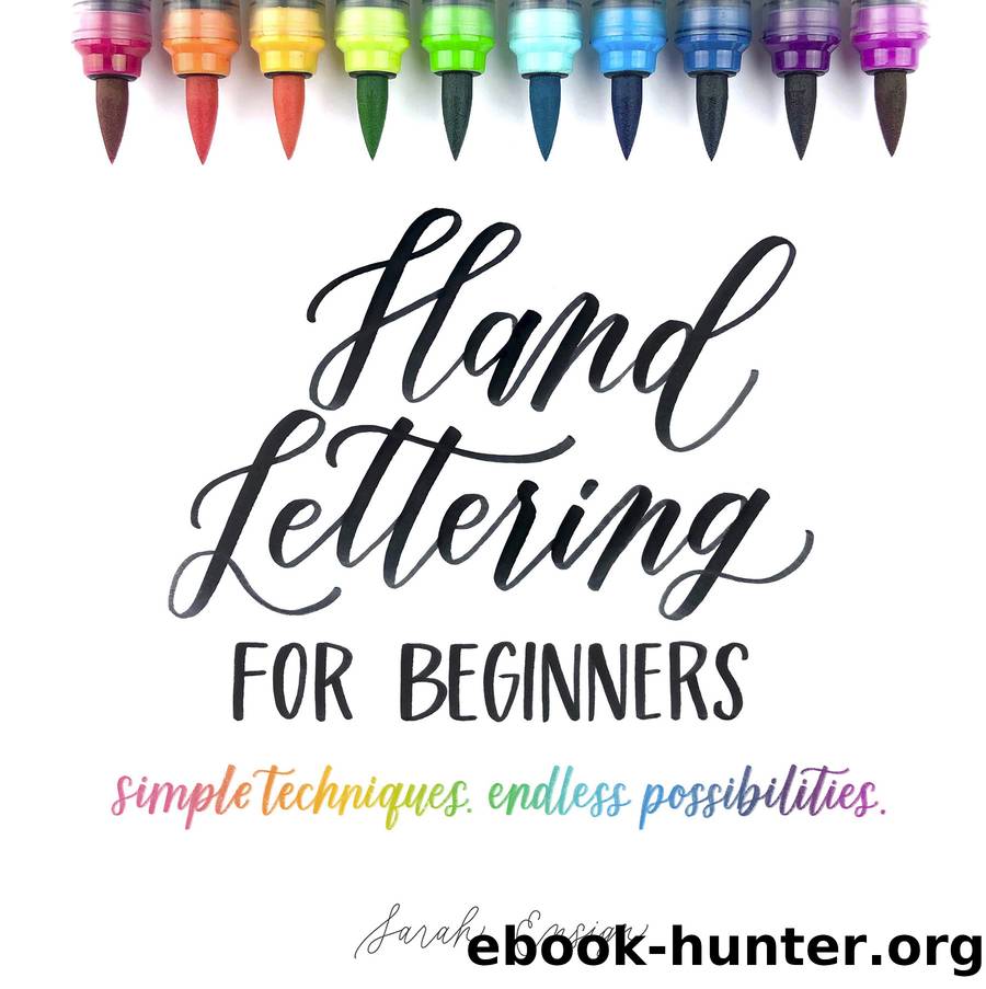 Hand Lettering for Beginners by Sarah Ensign