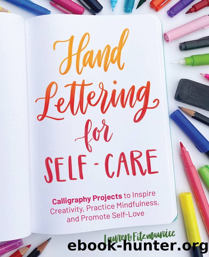 Hand Lettering for Self-Care by Lauren Fitzmaurice