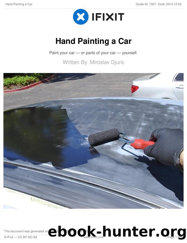 Hand Painting a Car by Unknown