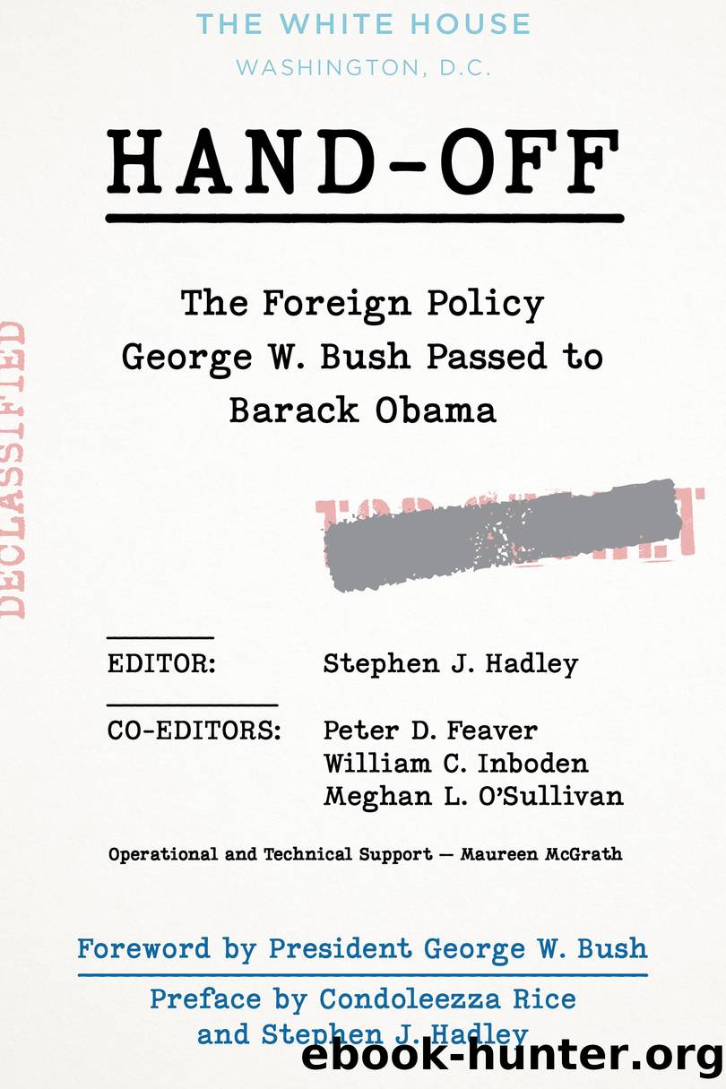 Hand-Off by Stephen J. Hadley