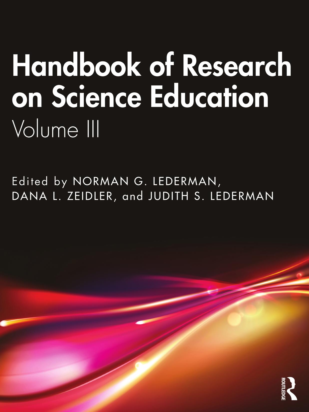 Handbook Of Research On Science Education by Norman G. Lederman Dana L. Zeidler Judith S. Lederman