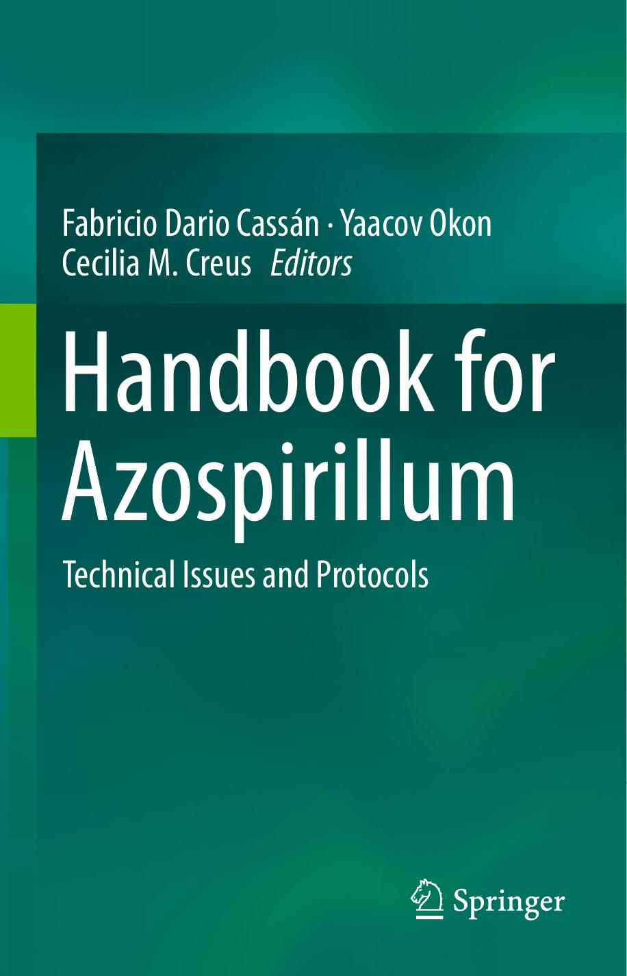 Handbook for Azospirillum: Technical Issues and Protocols (Repost) by Unknow