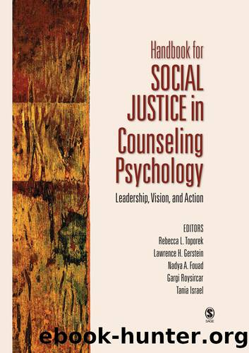 Handbook for Social Justice in Counseling Psychology by unknow