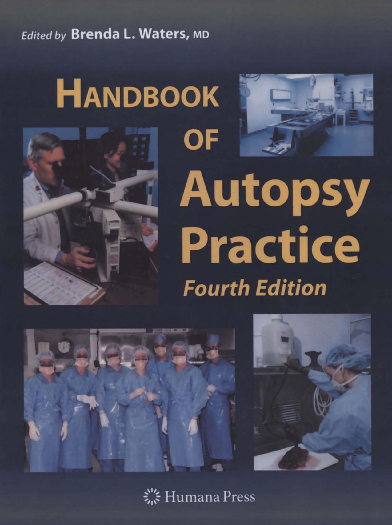Handbook of Autopsy Practice by Brenda L. Waters MD (auth.) Brenda L. Waters MD (eds.)