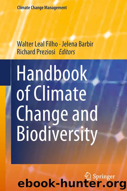 Handbook of Climate Change and Biodiversity by Unknown