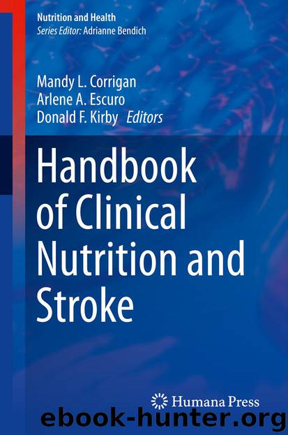 Handbook of Clinical Nutrition and Stroke by Mandy L. Corrigan Arlene A. Escuro & Donald F. Kirby