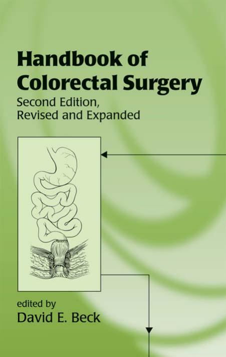 Handbook of Colorectal Surgery, 2nd edition by Unknow