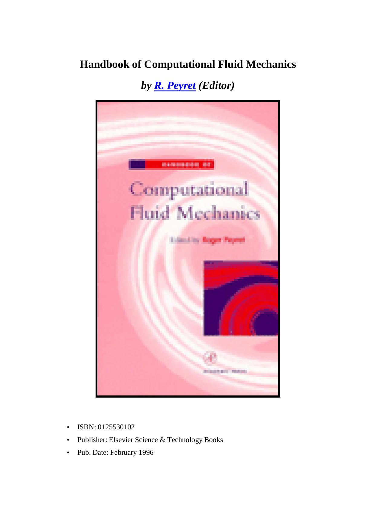 Handbook of Computational Fluid Mechanics by Roger Peyret
