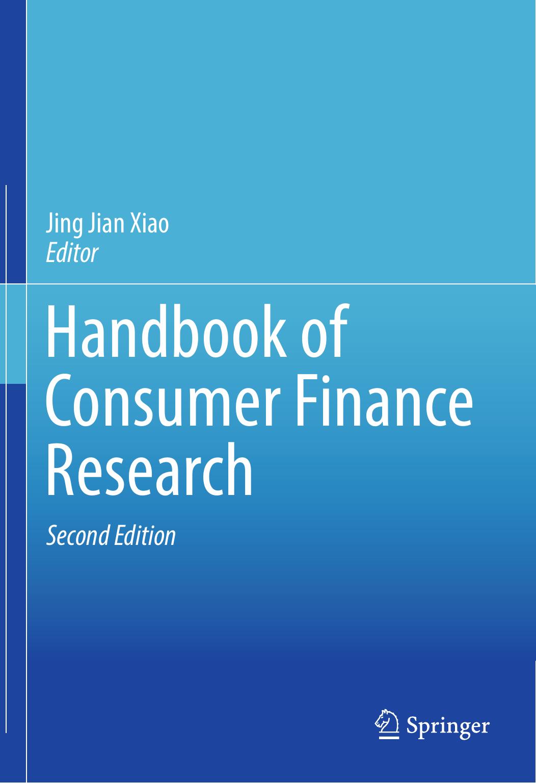 Handbook of Consumer Finance Research by Jing Jian Xiao