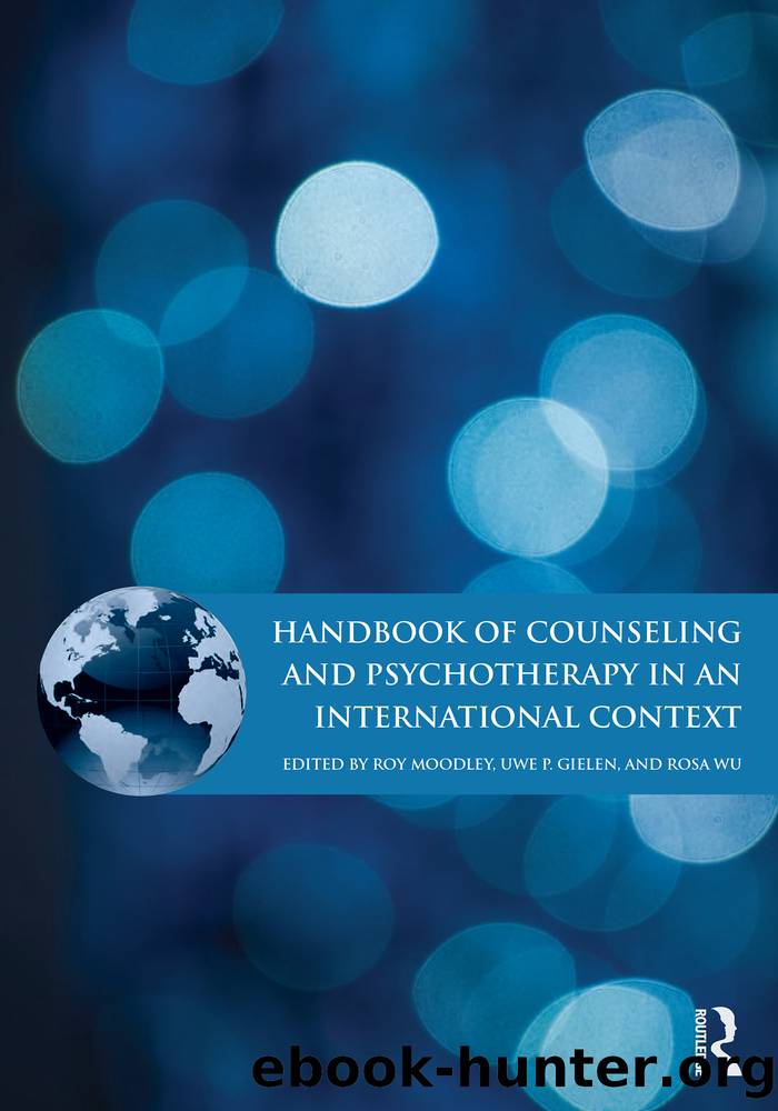 Handbook of Counseling and Psychotherapy in an International Context by Unknown