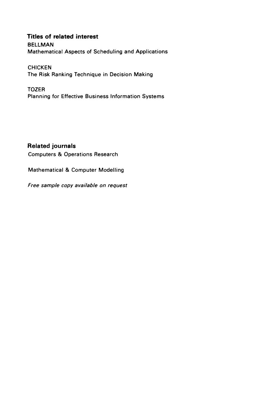 Handbook of Critical Issues in Goal Programming by C. Romero (Auth.)