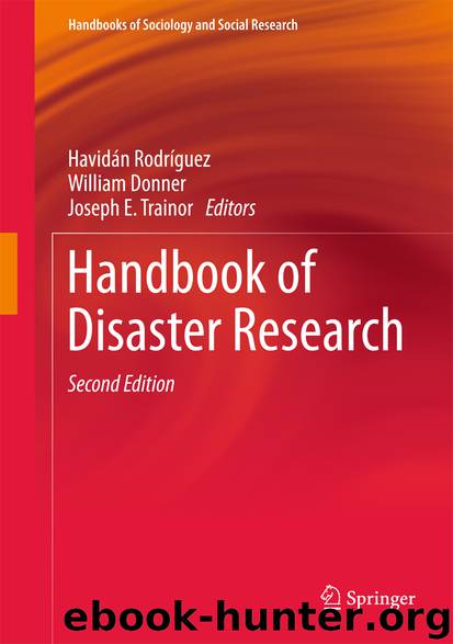 Handbook of Disaster Research by Havidán Rodríguez William Donner & Joseph E. Trainor