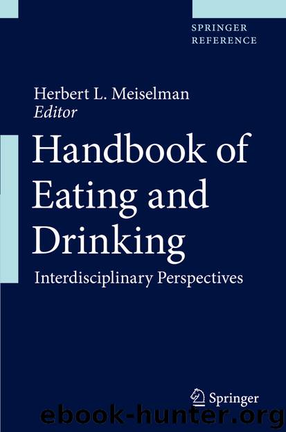 Handbook of Eating and Drinking by Unknown