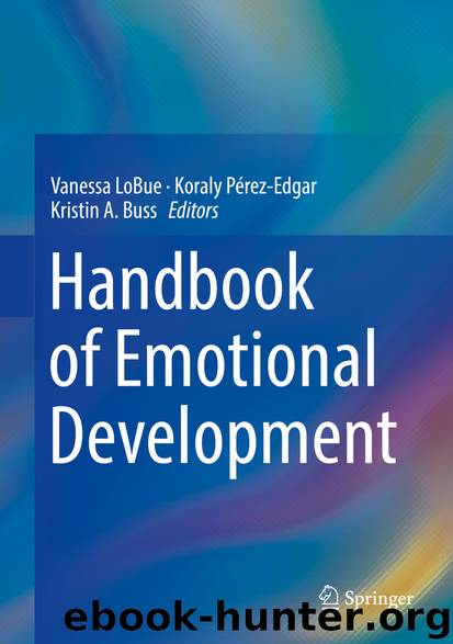 Handbook of Emotional Development by Unknown