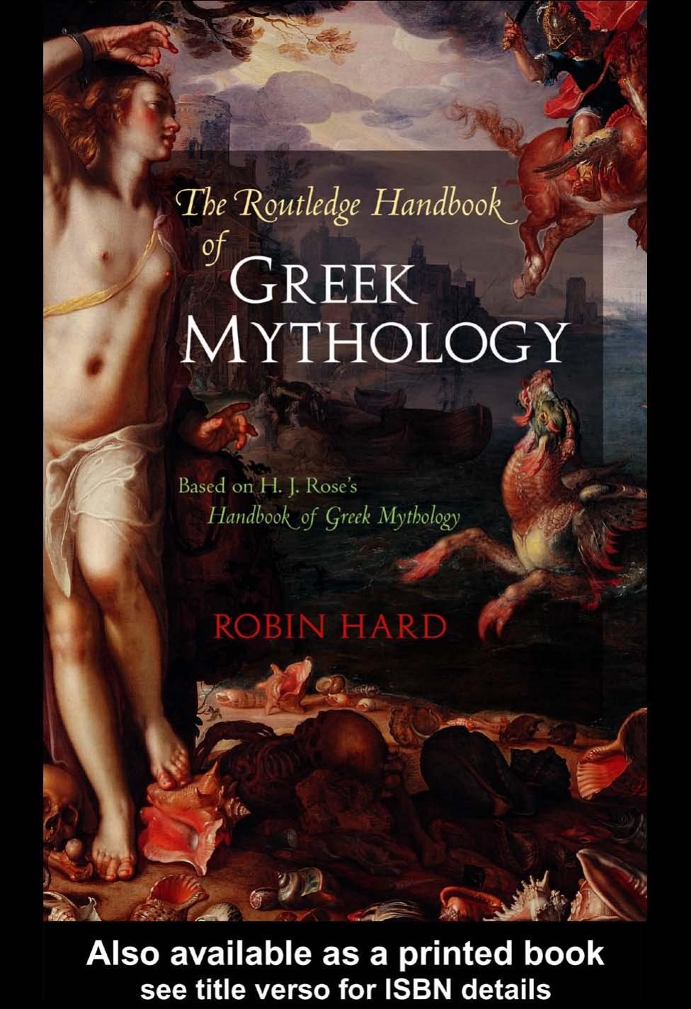 Handbook of Greek Mythology by Robin Hard