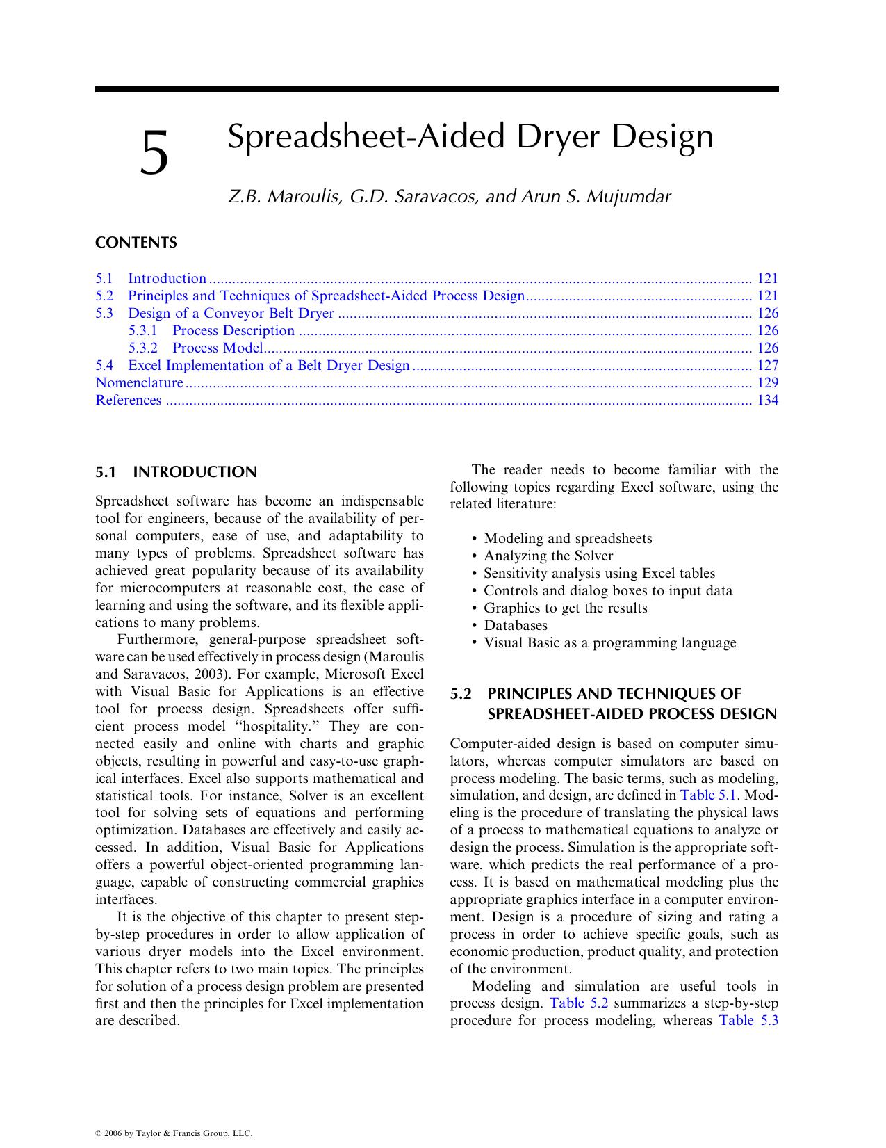 Handbook of Industrial Drying by Z.B. Maroulis G.D. Saravacos and Arun S. Mujumdar