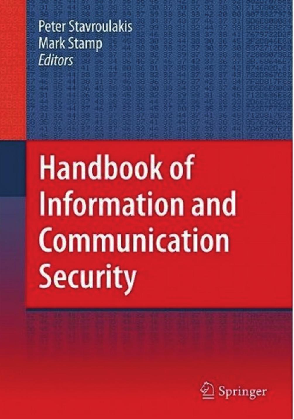 Handbook of Information and Communication Security by Unknown