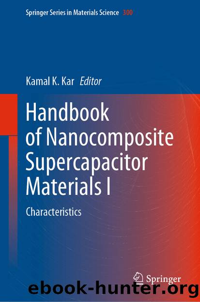Handbook of Nanocomposite Supercapacitor Materials I by Unknown