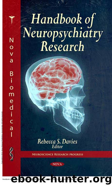 Handbook of Neuropsychiatry Research by Rebecca S. Davies
