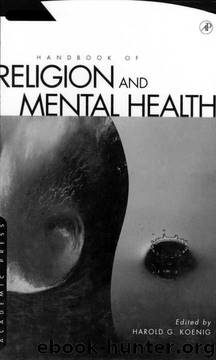 Handbook of Religion and Mental Health by Handbook of Religion & Mental Health (1998)