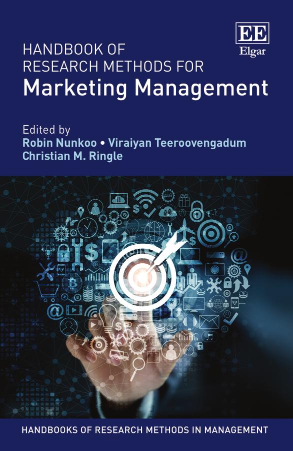 Handbook of Research Methods for Marketing Management by Robin Nunkoo Viraiyan Teeroovengadum Christian M. Ringle