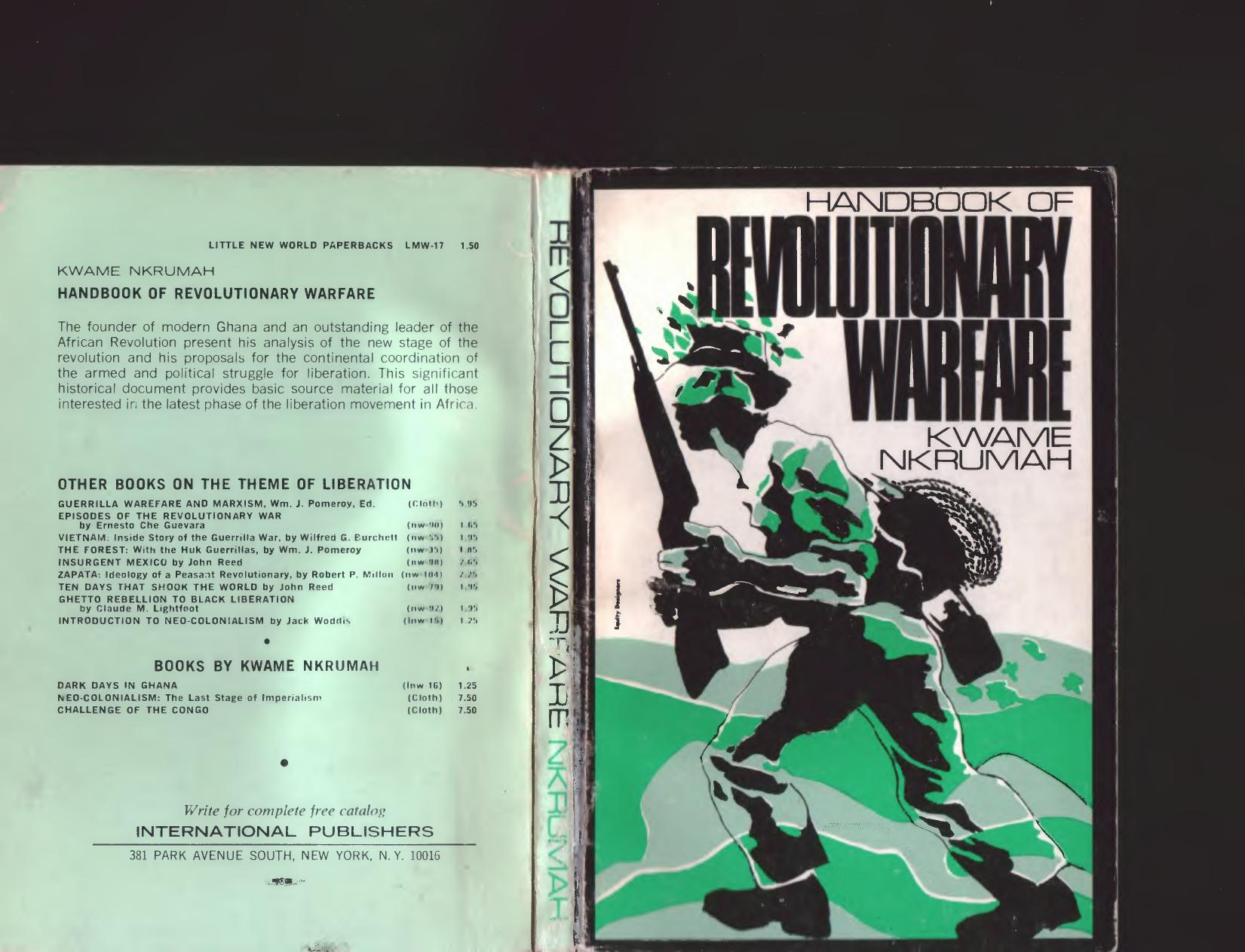Handbook of Revolutionary Warfare by A Guide to the Armed Phase of the African Revolution2