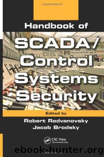 Handbook of SCADA Control Systems Security by Radvanovsky Robert