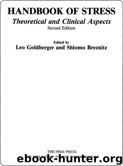 Handbook of Stress by Leo Goldberger & Shlomo Breznitz